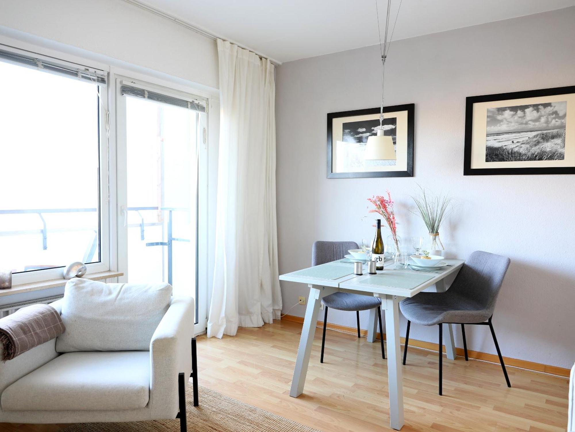 Modernes 2-Zimmer-Appartement Mit Balkon. เวสเทอร์แลนด์ ภายนอก รูปภาพ