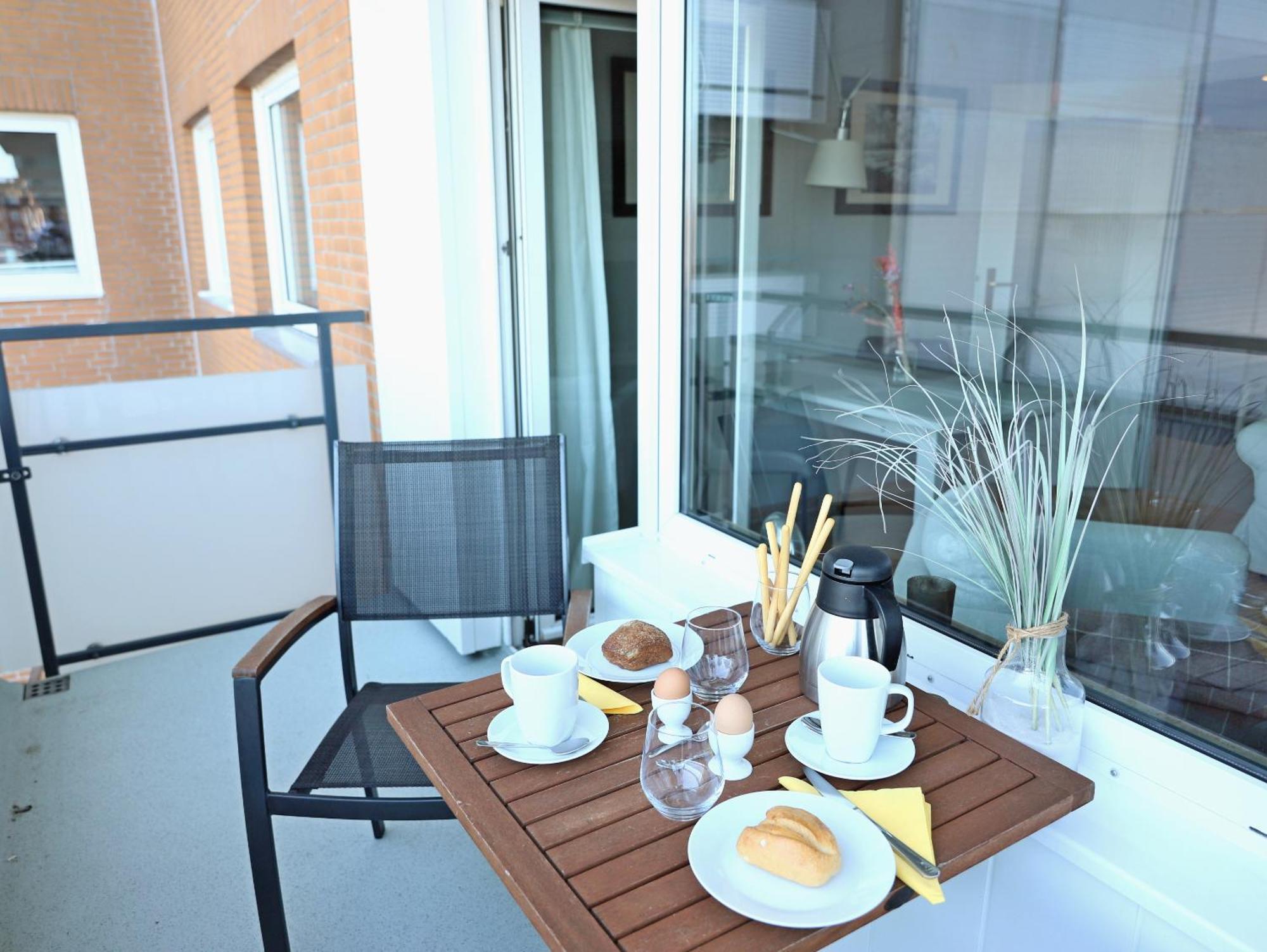Modernes 2-Zimmer-Appartement Mit Balkon. เวสเทอร์แลนด์ ภายนอก รูปภาพ